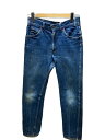 【中古】Levi’s◆60S〜70S/Lot606/BIGE/実寸78cm/ボトム/デニム/IDG/無地【メンズウェア】