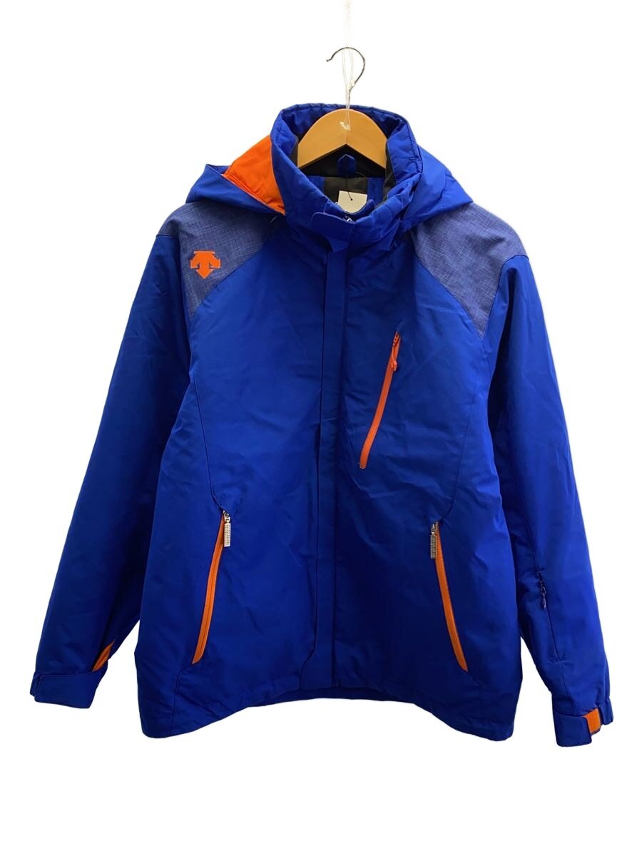 【中古】DESCENTE◆スポーツウェアー/L/BLU【スポーツ】