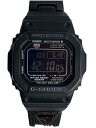 【中古】CASIO◆ソーラー腕時計・G-SHOCK/デジタル/BLK//【服飾雑貨他】