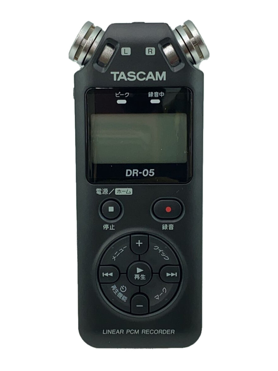 【中古】TASCAM◆ICレコーダー DR-05 VER3【家電・ビジュアル・オーディオ】