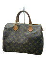 【中古】LOUIS VUITTON◆1)スピーディ30_モノグラム・キャンバス_BRW/PVC/ブラウン/モノグラム/M41526【バッグ】