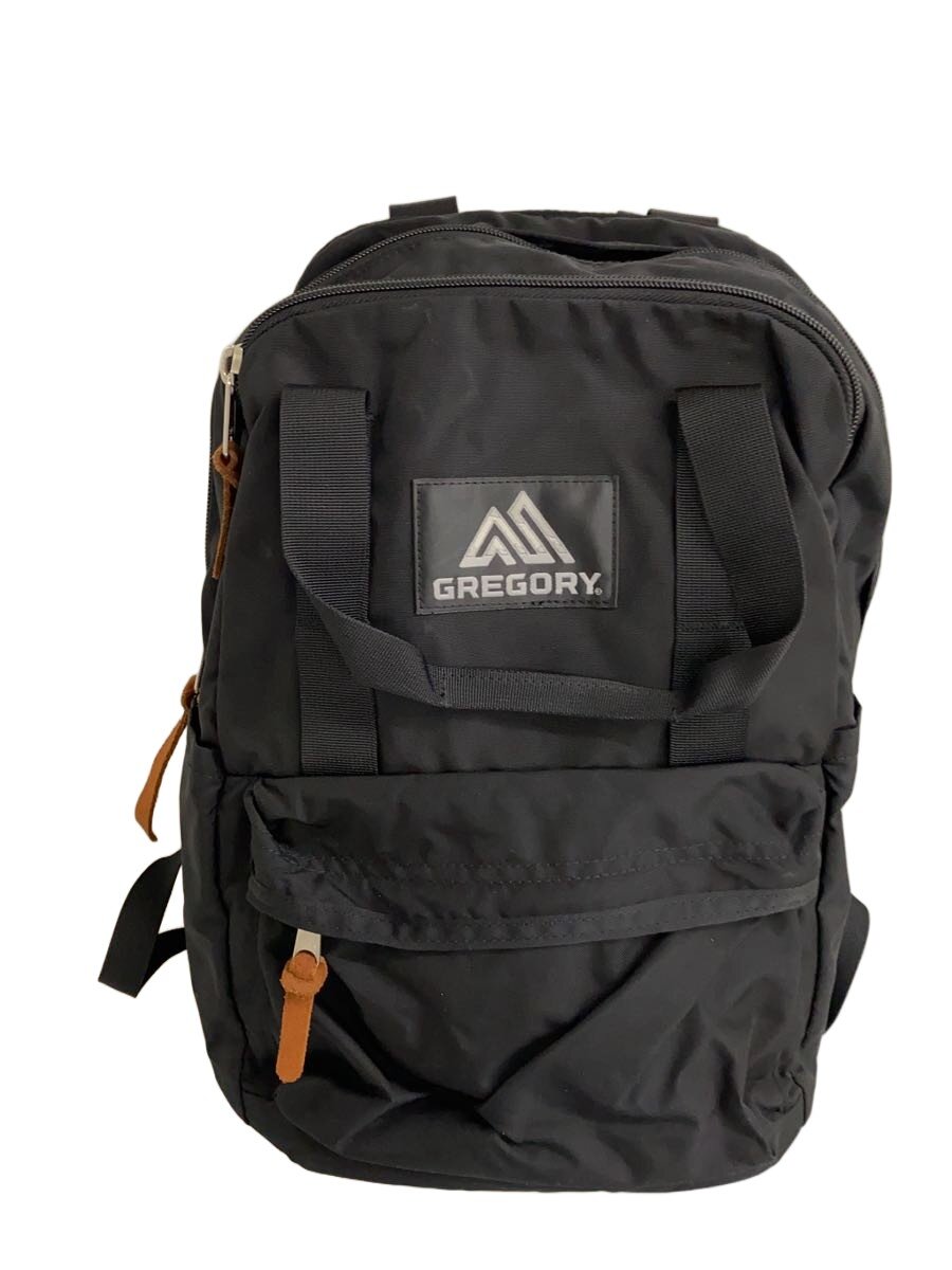 【中古】GREGORY◆リュック/ナイロン/BLK/103868 1041【バッグ】