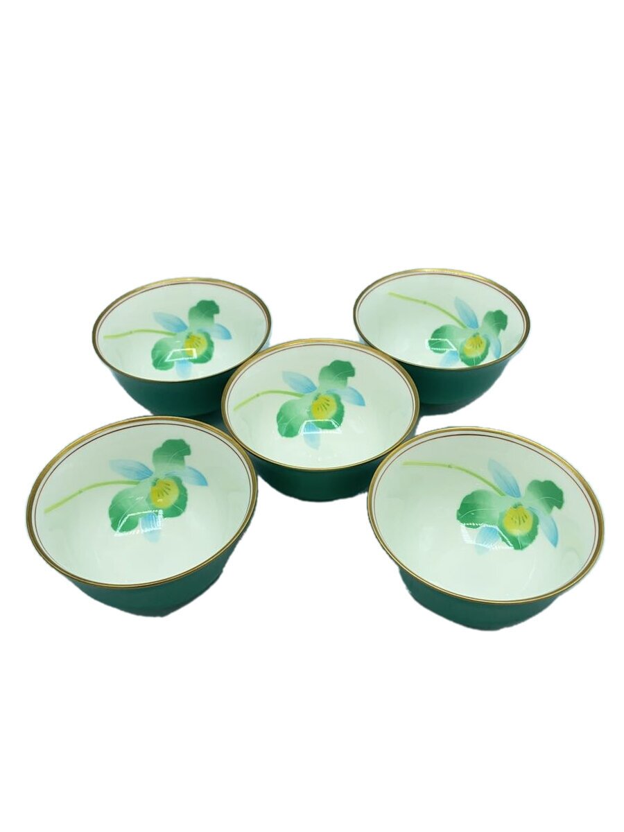 【中古】香蘭社◆湯呑/5点セット/GRN//【キッチン用品】