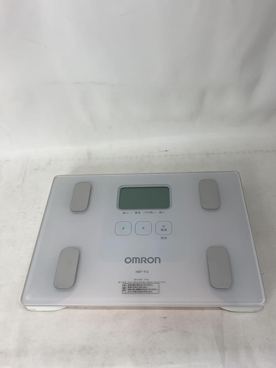 【中古】OMRON◆体脂肪計・体重計 カ