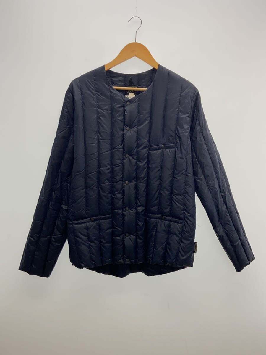 【中古】Rocky Mountain Featherbed◆ダウンジャケット/42/ナイロン/NVY/無地/200-192-23【メンズウェア】