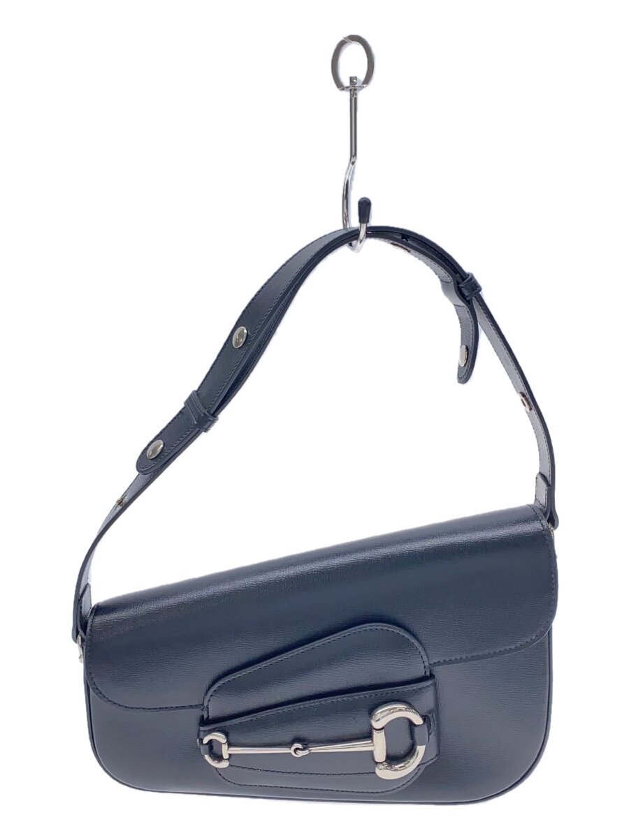 GUCCI - 【中古】GUCCI◆ハンドバッグ/レザー/BLK/764155【バッグ】