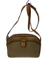 【中古】CELINE◆ショルダーバッグ/PVC/BEG/総柄【バッグ】(4)