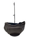 【中古】BOTTEGA VENETA◆ウエストバッグ/レザー/BRW/無地/222310 V4644 2078/ボッテガヴェネタ【バッグ】
