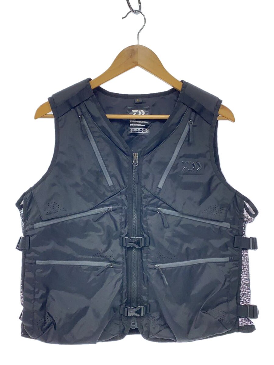 【中古】DAIWA◆ウェアー/L/Fishベスト/BLK/DV-4020【スポーツ】