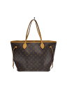 【中古】LOUIS VUITTON◆1)ネヴァーフルMM_モノグラム・キャンバス_BRW/PVC/BRW【バッグ】(4)
