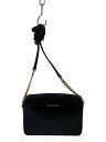 【中古】MICHAEL KORS◆ショルダーバッグ/--/BLK/無地/35TBGTTC9L【バッグ】