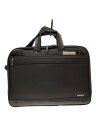 【中古】World Traveler◆ブリーフケース/ビジネスバッグ/ショルダー紐付属/ナイロン/BLK【バッグ】
