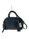 【中古】MICHAEL KORS◆ショルダーバッグ/レザー/NVY【バッグ】