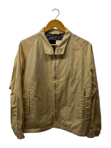 【中古】BURBERRY LONDON◆Swing Top Blouson Jacket/L/コットン/ベージュ/BBP37-213-43【メンズウェア】 【中古】BURBERRY LONDON◆Swing Top Blouson Jacket/L/コットン/ベージュ/BBP37-213-43【メンズウェア】