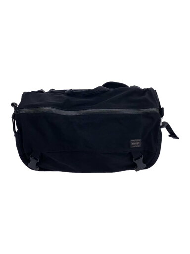 【中古】PORTER◆ウエストバッグ/--/BLK/無地/568-09704【バッグ】 【中古】PORTER◆ウエストバッグ/--/BLK/無地/568-09704【バッグ】