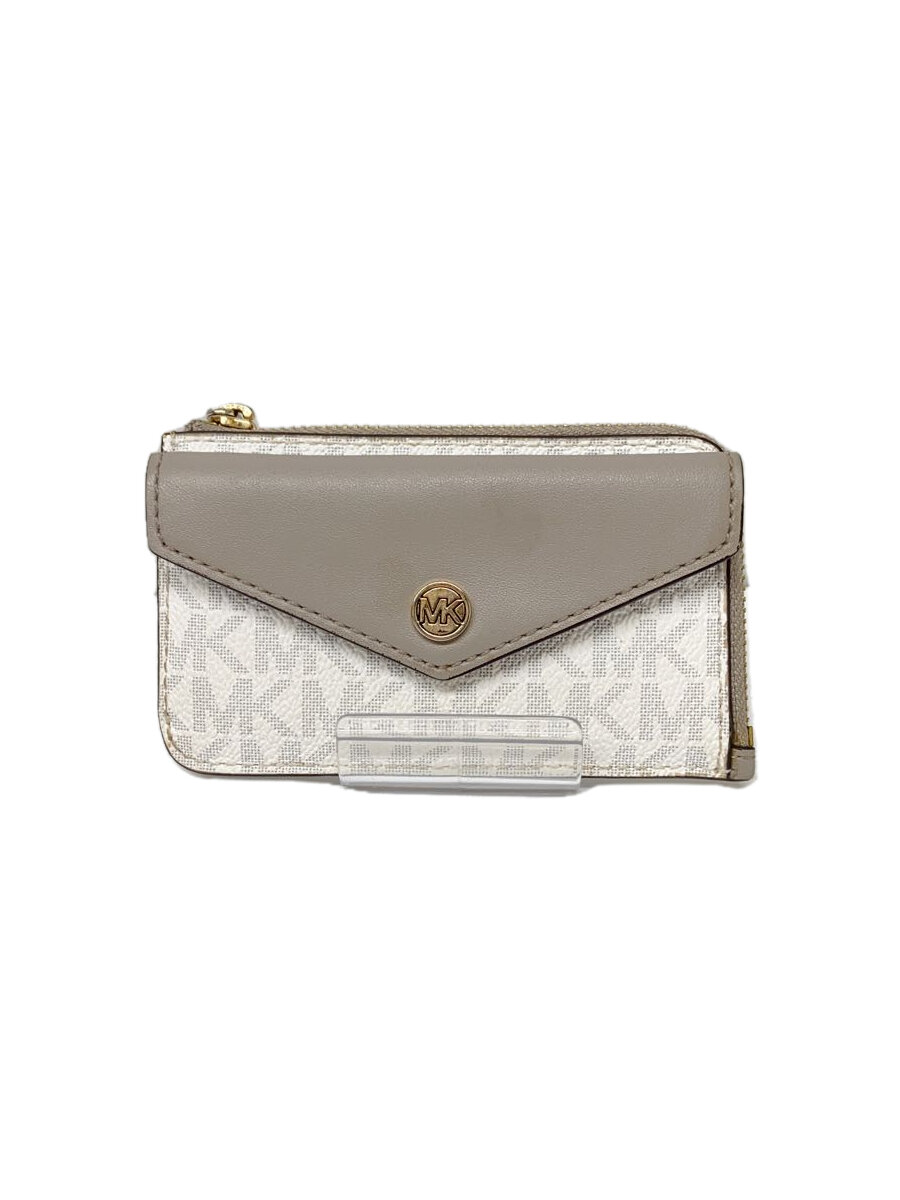 【中古】MICHAEL KORS◆コインケース/--/GRY/総柄/レディース/35F1GTVD5B【服飾雑貨他】