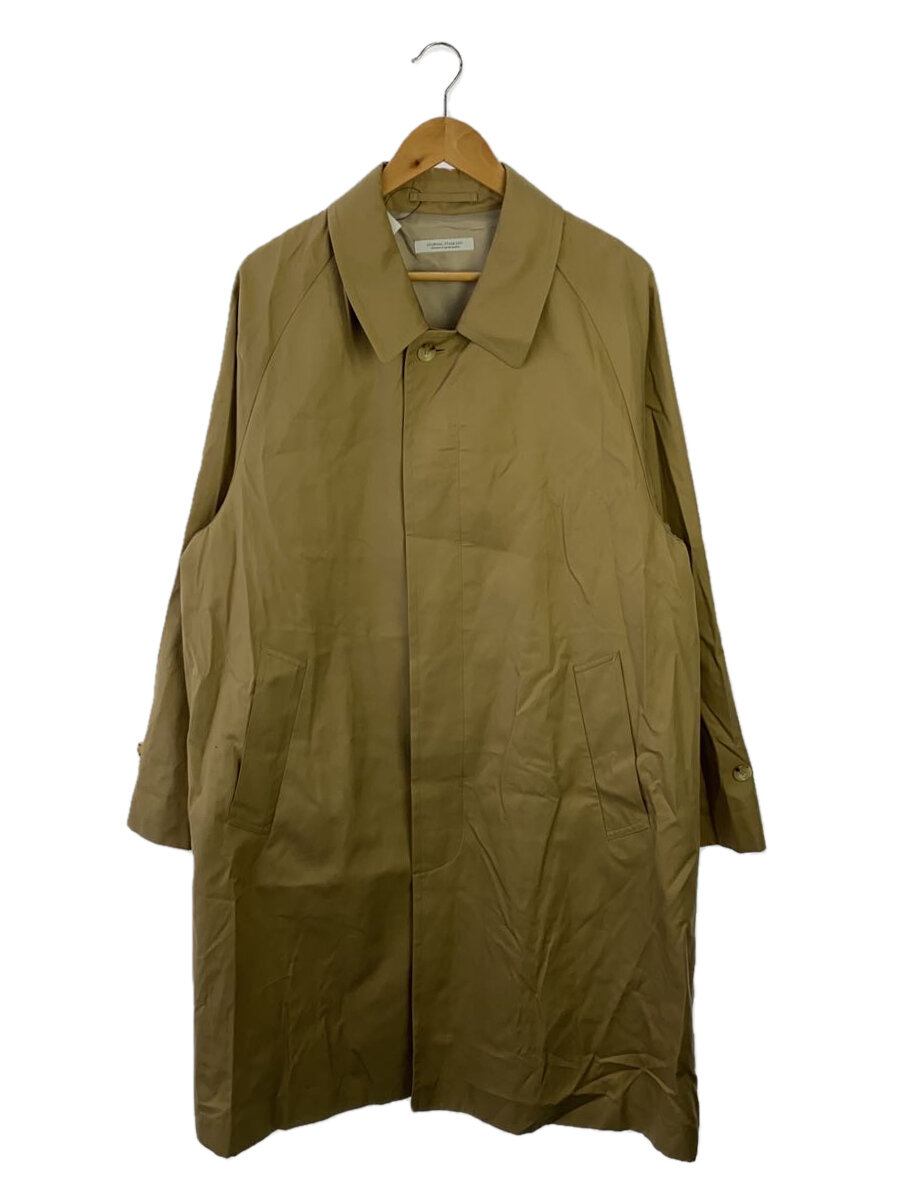 【中古】JOURNAL STANDARD◆ステンカラーコート/M/コットン/ベージュ/無地/21-020-600-2000-1-0【メンズウェア】