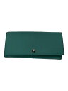 【中古】TIFFANY&Co.◆長財布/レザー/BLU/無地/レディース【服飾雑貨他】