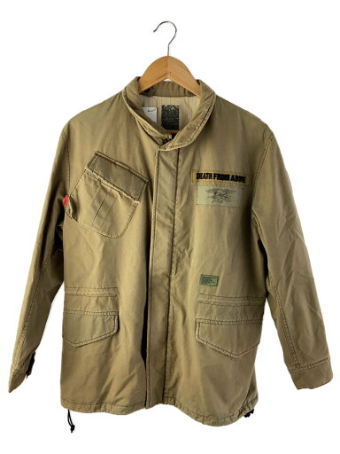 【中古】WTAPS◆ミリタリージャケット/--/コットン/KHK/無地/TSDT-JK03【メンズウェア】 【中古】WTAPS◆ミリタリージャケット/--/コットン/KHK/無地/TSDT-JK03【メンズウェア】