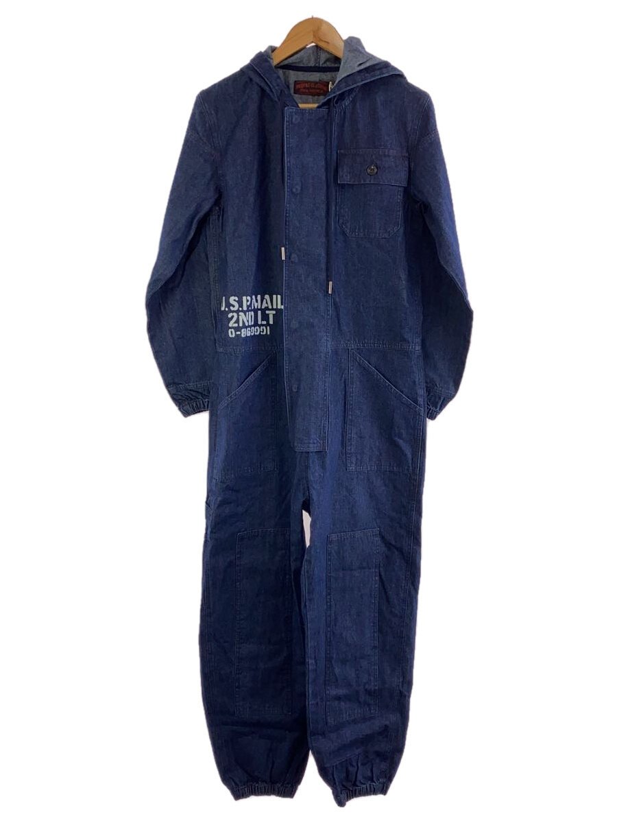【中古】PAOPAO CLOTHING/オールインワン/FREE/コットン/IDG//【メンズウェア】