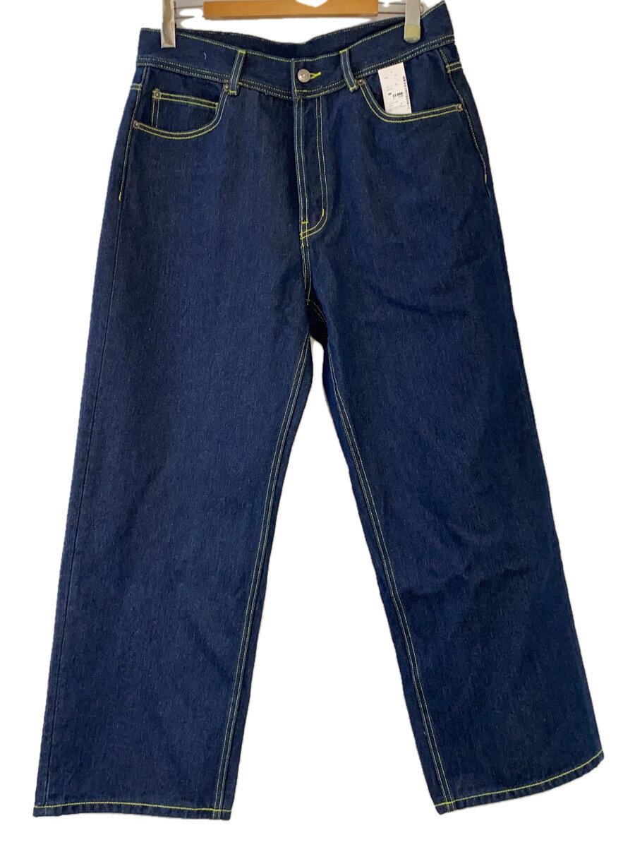 【中古】WOKE EDGE/CANDY WEAVE BAGGY DENIM/ボトム/XL/コットン/IDG【メンズウェア】