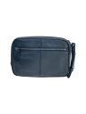 【中古】PORTER◆角スレ有/WITH POUCH/セカンドバッグ/レザー/BLK//【バッグ】
