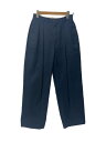 【中古】NEAT◆2タック/テーパードパンツ/S/ネイビー【メンズウェア】