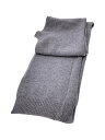 【中古】Maison Margiela◆マフラー/--/GRY/レディース/ダメージ加工/4つタグ【服飾雑貨他】(4)