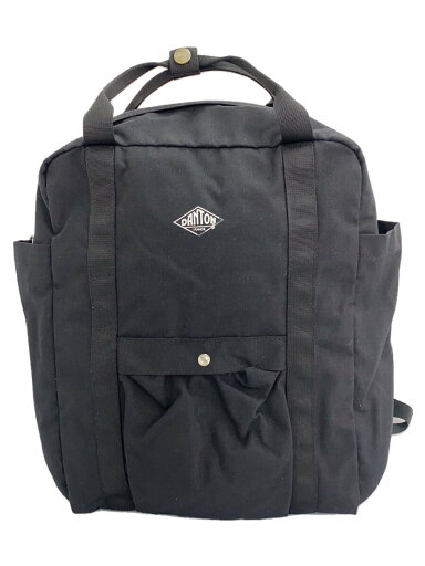 【中古】DANTON◆リュック/ナイロン/BLK/無地/as22-112-01【バッグ】 【中古】DANTON◆リュック/ナイロン/BLK/無地/as22-112-01【バッグ】