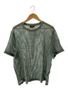 【中古】STUSSY◆トップス/L/コットン/カーキ【メンズウェア】