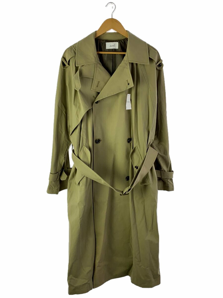 【中古】soerte◆soerte Oversized stand collar trenchcoat/2/コットン/SOGRG0122002【メンズウェア】