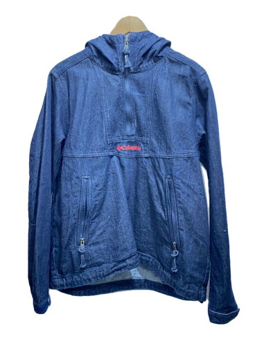 【中古】Columbia◆サンタナデニムアノラックパーカー/S/コットン/IDG/無地【メンズウェア】 【中古】Columbia◆サンタナデニムアノラックパーカー/S/コットン/IDG/無地【メンズウェア】