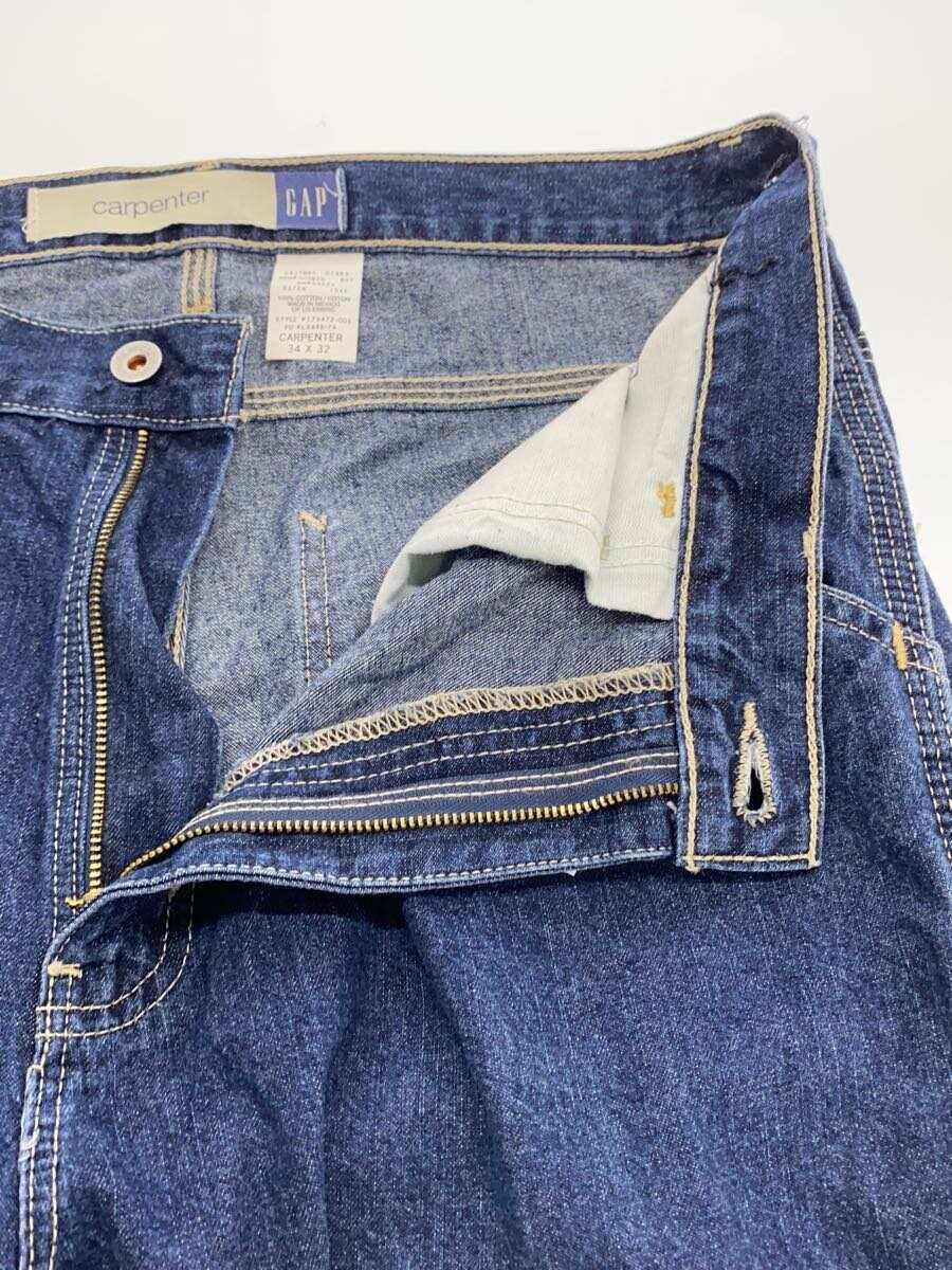 【中古】GAP◆OLD GAP/ペインターパンツ/34/デニム/IDG【メンズウェア】