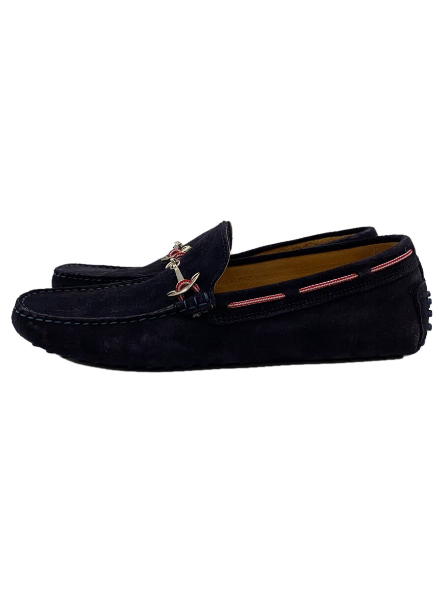 【中古】stefanorossi◆ローファー/26.5cm/NVY【シューズ】