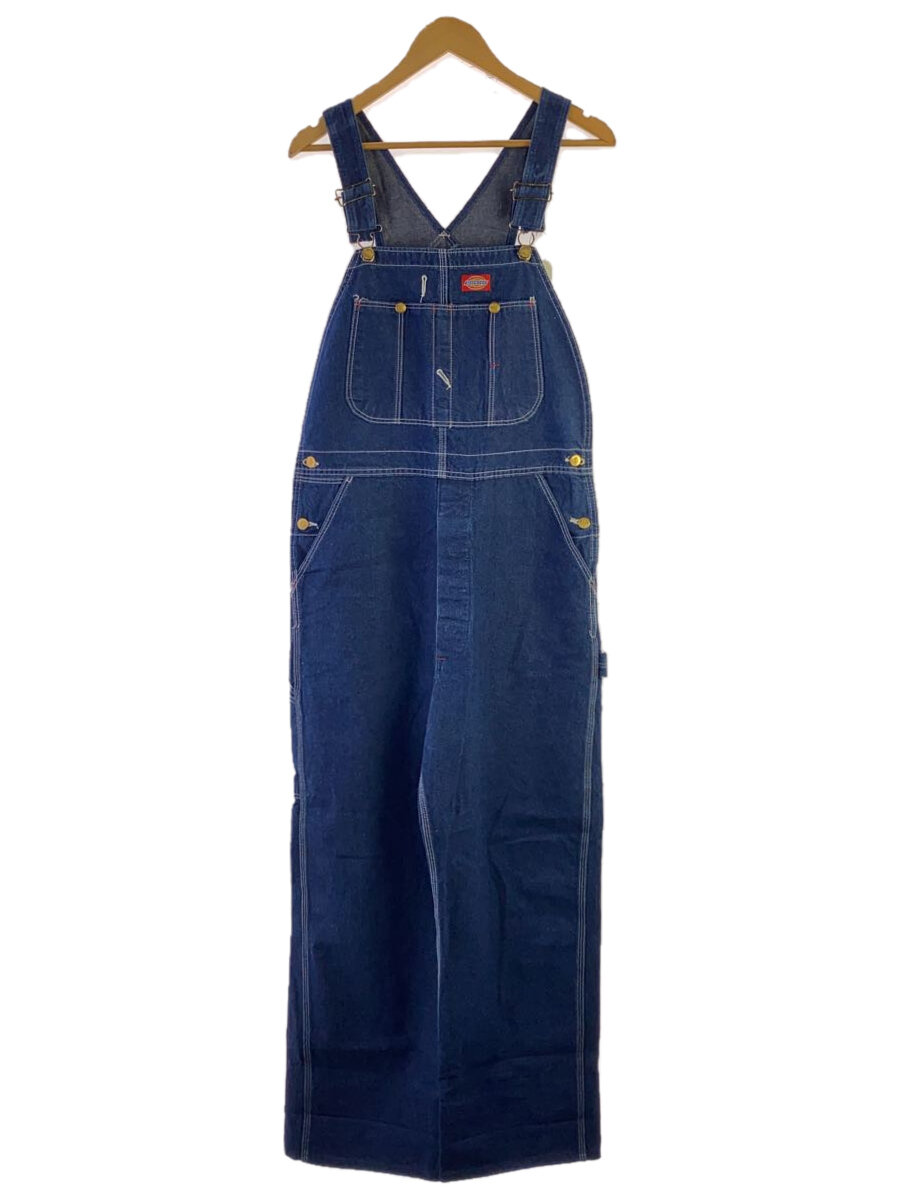 【中古】DICKIES◆90s/オーバーオール/34/デニム/IDG/DK011373IN0【メンズウェア】