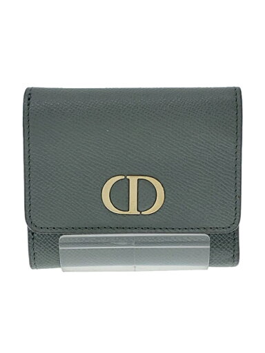 【中古】Christian Dior◆3つ折り財布/PVC/BLU/無地/レディース【服飾雑貨他】 【中古】Christian Dior◆3つ折り財布/PVC/BLU/無地/レディース【服飾雑貨他】