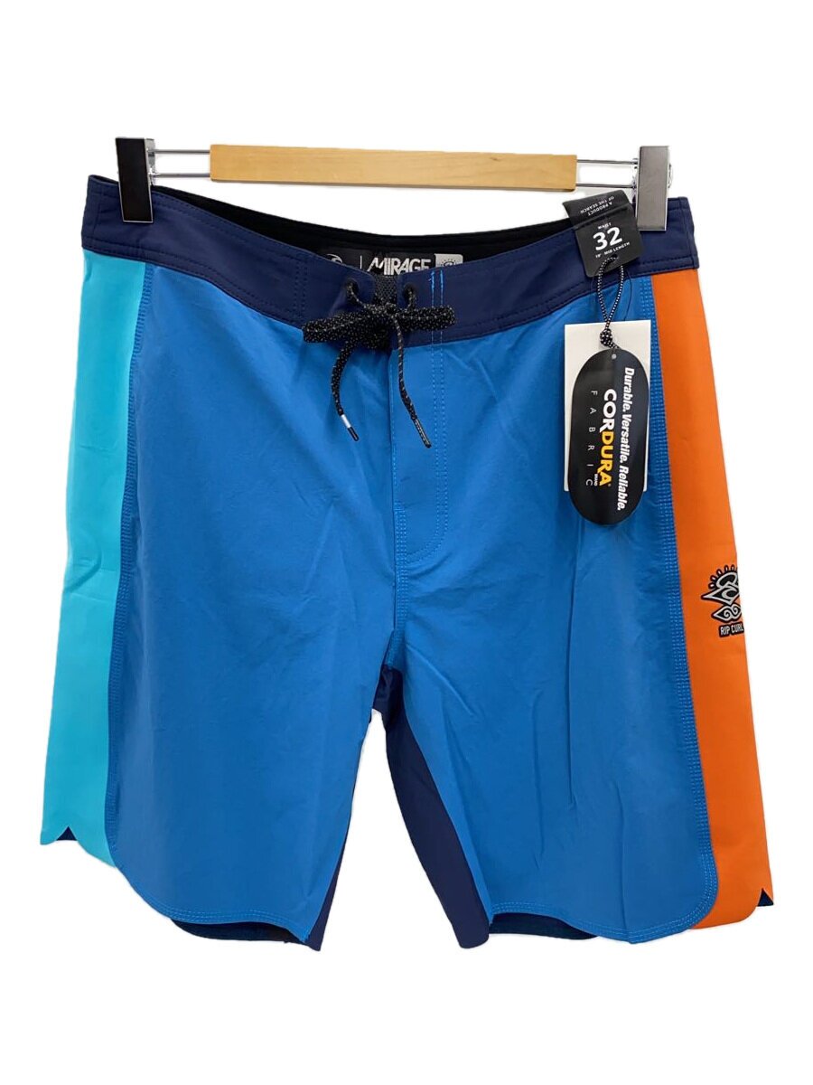 【中古】RIP CURL◆ウェアー/32/BLU【スポーツ】