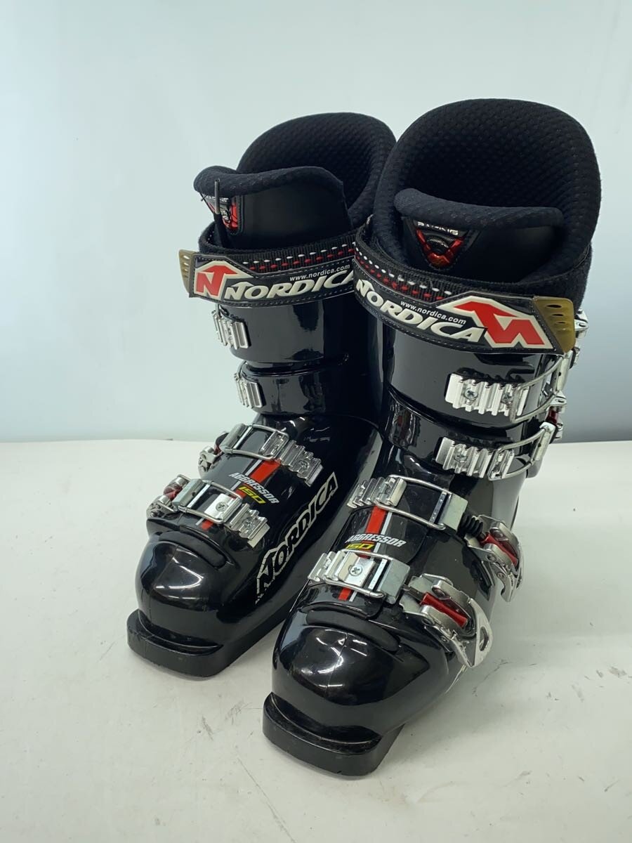 【中古】NORDICA◆スキーブーツ/UK6/BLK/アダルト/AGGRESSOR 150【スポーツ】