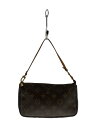 【中古】LOUIS VUITTON◆1)ポシェット・アクセソワール_モノグラム・キャンバス_BRW/PVC/BRW【バッグ】(4)