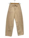 【中古】Sea Room lynn◆ストレートパンツ/S/コットン/CRM/無地/003260012【レディースウェア】