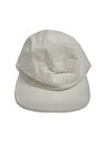 【中古】Supreme◆24ss/MM6 Maison Margiela Painted Camp Cap/WHT/無地/メンズ【服飾雑貨他】