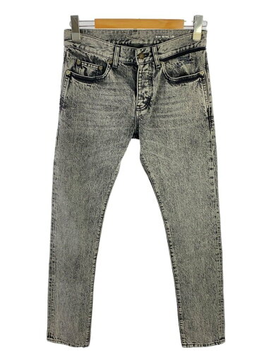 【中古】SAINT LAURENT◆ボトム/28/コットン/GRY/無地/500691【メンズウェア】 【中古】SAINT LAURENT◆ボトム/28/コットン/GRY/無地/500691【メンズウェア】