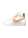 【中古】NIKE◆ハイカットスニーカー/27cm/WHT/レザー/DQ7674-001【シューズ】