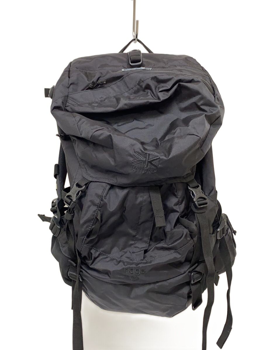 【中古】KARRIMOR◆リュック/ナイロン/BLK/ridge30【バッグ】
