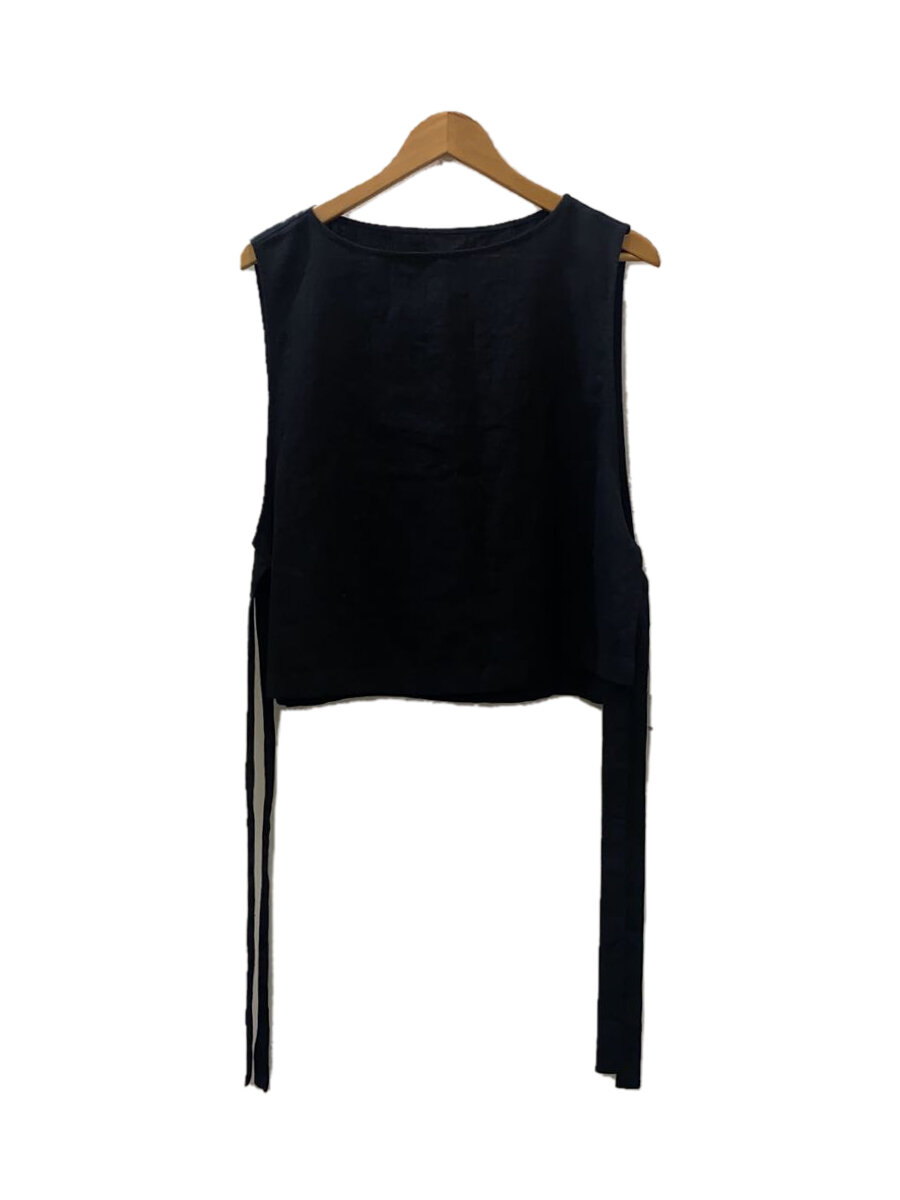 eunoia◆Linen Short Vest/リネン100/ベスト/--/リネン/BLK//