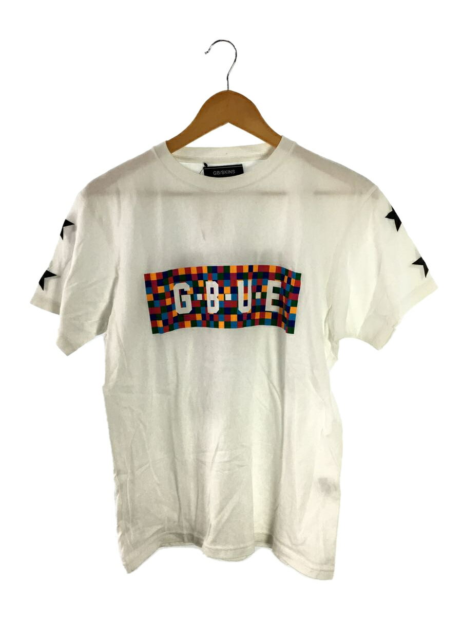 【中古】uniform experiment◆×GB SKINS/Tシャツ/1/コットン/WHT【メンズウェア】