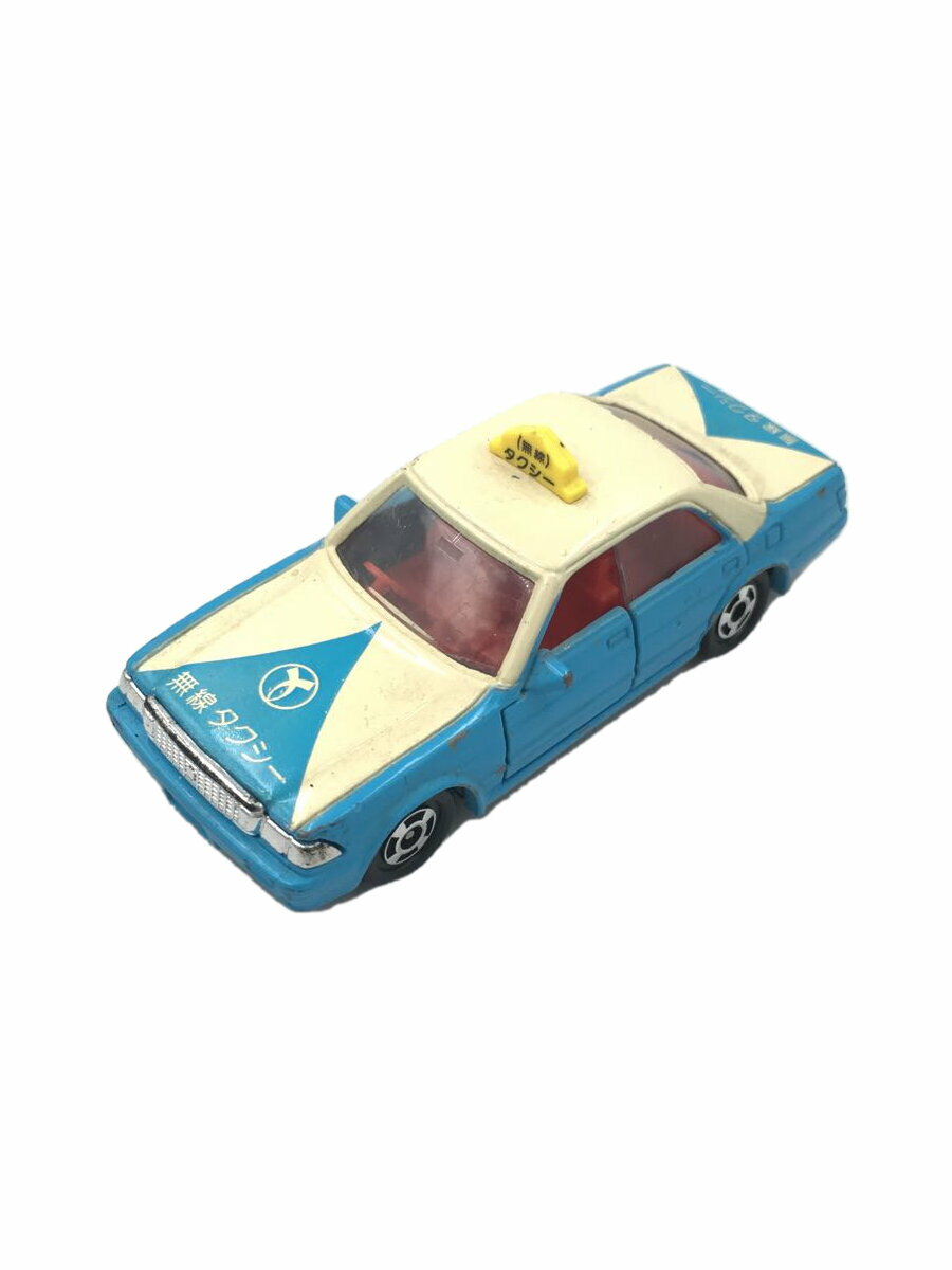 【中古】TAKARA TOMY◆ミニカー/1/63 トヨタ クラウンタクシー(ブルー×ホワイト/赤箱)//【ホビー】