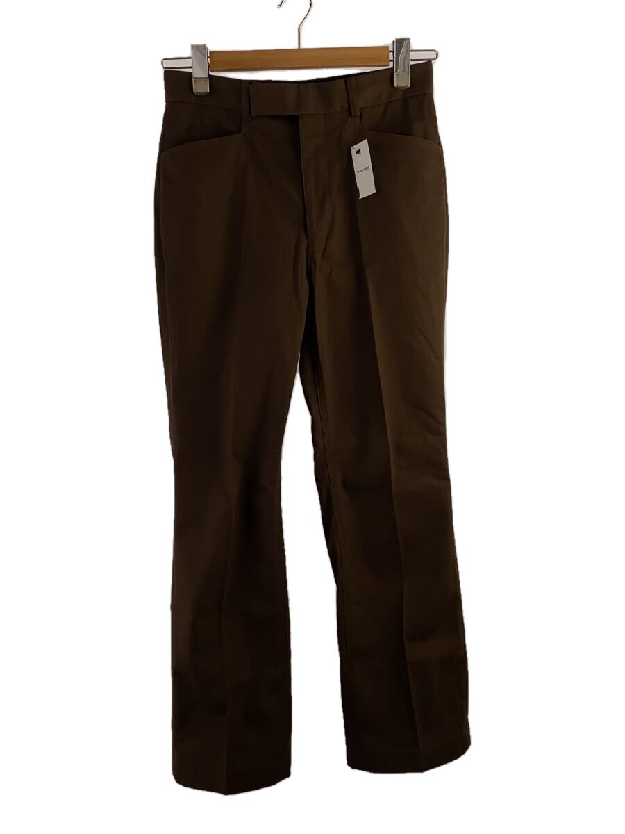 LITTLEBIG◆ブーツカットパンツ/44/コットン/BRW/無地/LB211-PT13/T/C Bootscut Pants