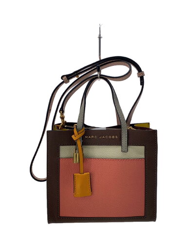 【中古】MARC JACOBS◆THE GRIND MINI COLORBLOCKE/2way/レザー/マルチカラー/M0013663 238【バッグ】 【中古】MARC JACOBS◆THE GRIND MINI COLORBLOCKE/2way/レザー/マルチカラー/M0013663 238【バッグ】