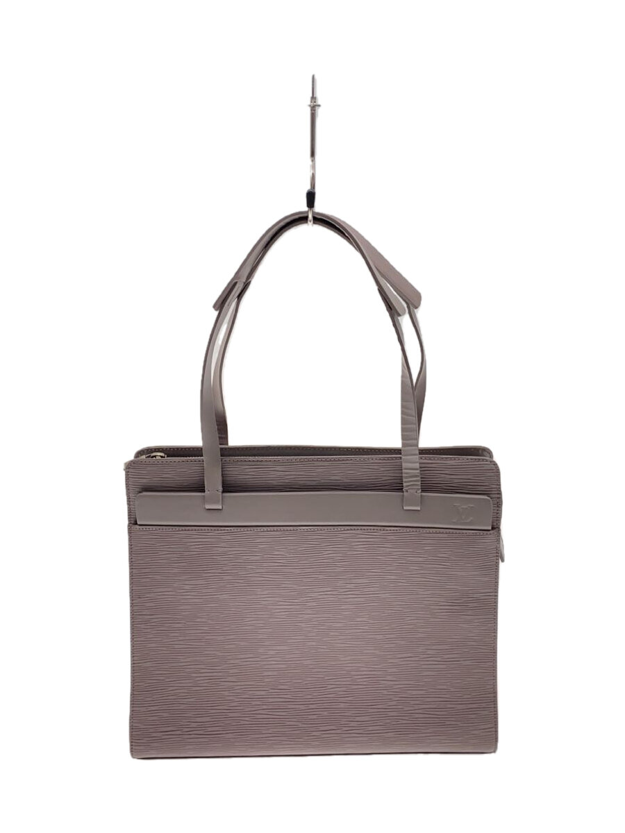 【中古】LOUIS VUITTON◆クロワゼットPM_エピ_PUP/レザー/パープル//【バッグ】